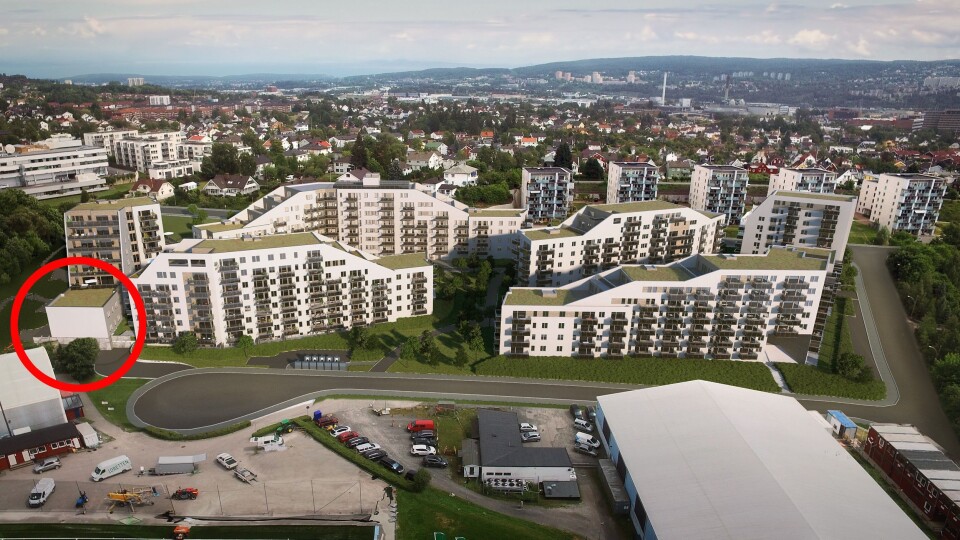 Flere av byggetrinnene i Nybyen Økern er ferdigstilt. Barnehagen skal etter planen ha 144 plasser, men det er fremdeles uvisst om det faktisk blir barnehage i bygget.