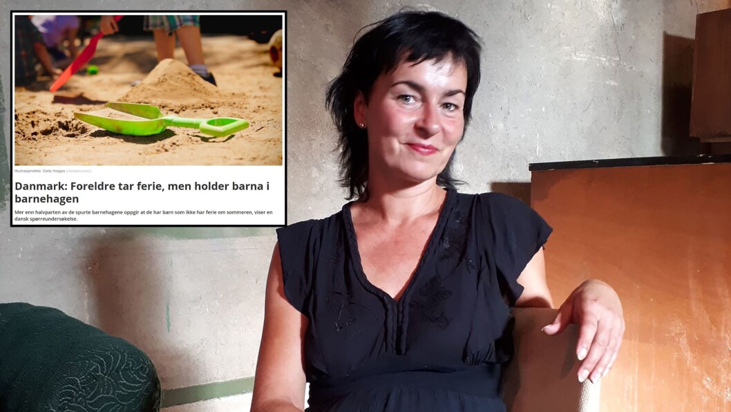 Firebarnsmor, forfatter og lektor Inger-Lise Køltzow delte mandag kveld sin kronikk Firebarnsmor, forfatter og lektor Inger-Lise Køltzow delte mandag kveld sin kronikk