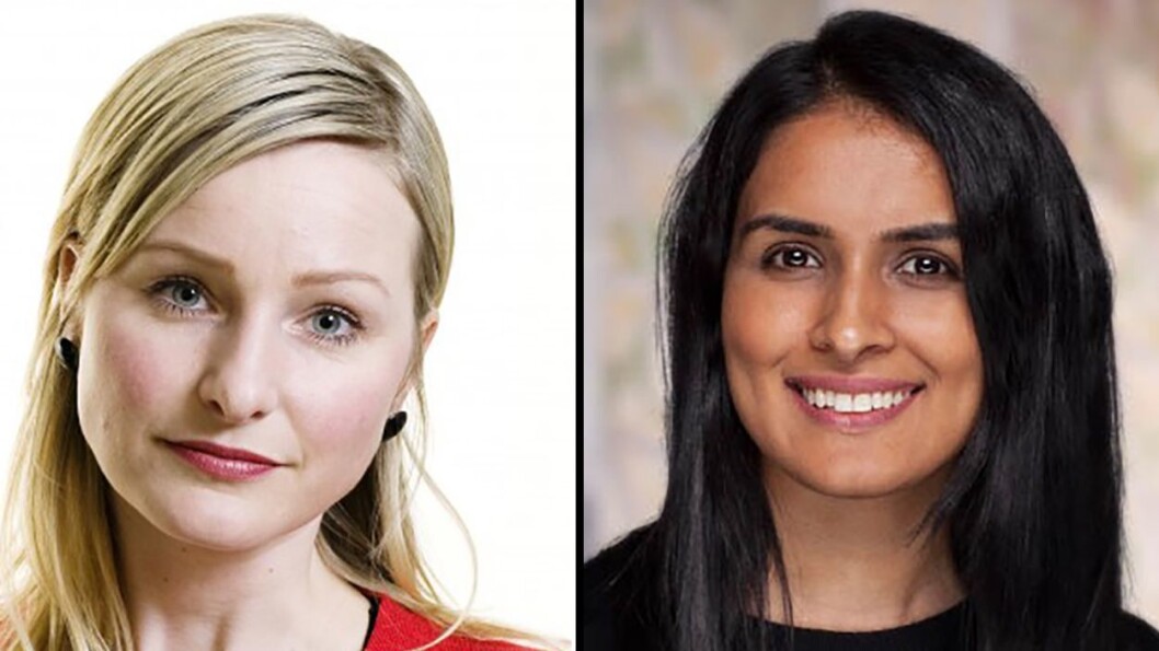 Byråd for oppvekst og kunnskap i Oslo, Inga Marte Thorkildsen (SV) og bystyrerepresentant Saida Begum (H) krangler om pedagogmangelen i Oslo. Byråd for oppvekst og kunnskap i Oslo, Inga Marte Thorkildsen (SV) og bystyrerepresentant Saida Begum (H) krangler om pedagogmangelen i Oslo.