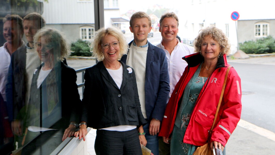 Fra venstre Margrete Wiede Aasland, Sindre Borgund, Robert Ullmann og Pia Friis jobber alle for å forebygge vold, overgrep og omsorgssvikt mot barn. Fra venstre Margrete Wiede Aasland, Sindre Borgund, Robert Ullmann og Pia Friis jobber alle for å forebygge vold, overgrep og omsorgssvikt mot barn.