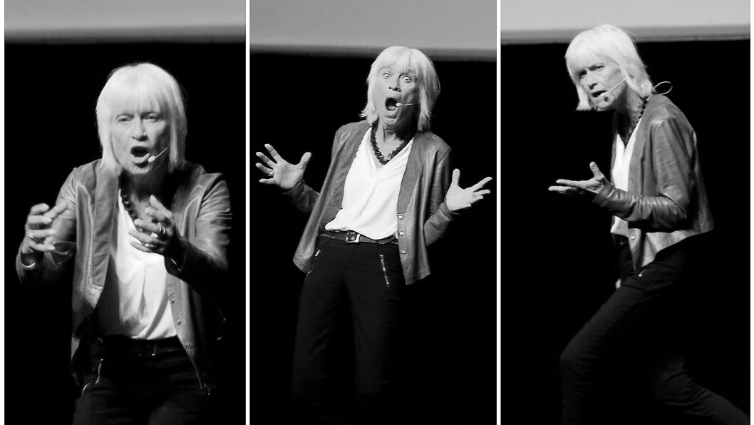 Erica Grunnevoll holdt et engasjert - og engasjerende - foredrag om ledelse under PBLs lederkonferanse 2018. Erica Grunnevoll holdt et engasjert - og engasjerende - foredrag om ledelse under PBLs lederkonferanse 2018.