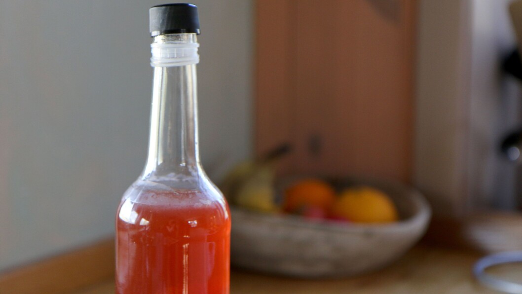 Saft av friske granskudd er en skikkelig vitaminbombe, og et eksempel av mange på hvordan barnehagen bruker ressursene i nærområdet. Saft av friske granskudd er en skikkelig vitaminbombe, og et eksempel av mange på hvordan barnehagen bruker ressursene i nærområdet.