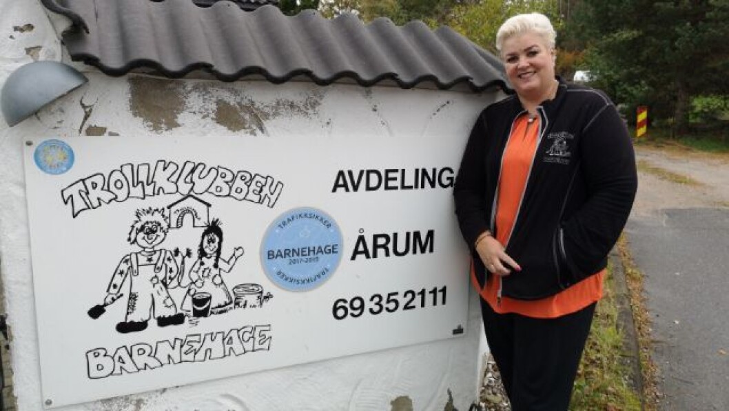 Helle Soos og Trollklubben barnehage tar ingen sjanser når det kommer til vaksine mot alvorlige sykdommer. Foto: Privat Helle Soos og Trollklubben barnehage tar ingen sjanser når det kommer til vaksine mot alvorlige sykdommer. Foto: Privat