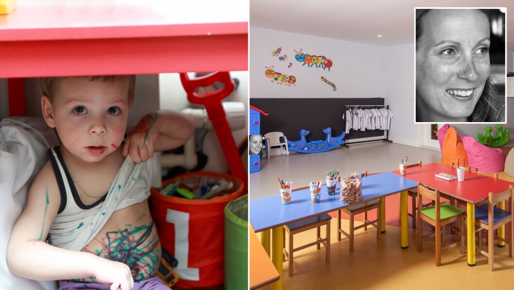 Har det noen betydning for foreldre og andre som kommer på besøk i barnehagen om de møter det ene eller det andre? Spør Jeanette SJetne. Har det noen betydning for foreldre og andre som kommer på besøk i barnehagen om de møter det ene eller det andre? Spør Jeanette SJetne.