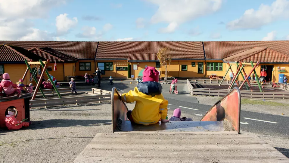 Illustrasjonsfoto fra Norlandia Breivika barnehage i Bodø. Foto: Mariell Tverrå Løkås