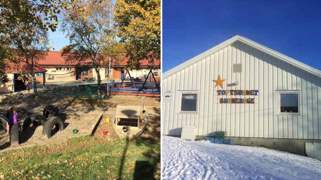 Både Flaggstanghaugen og Toftsundet barnehage foreslås nedlagt. Både Flaggstanghaugen og Toftsundet barnehage foreslås nedlagt.