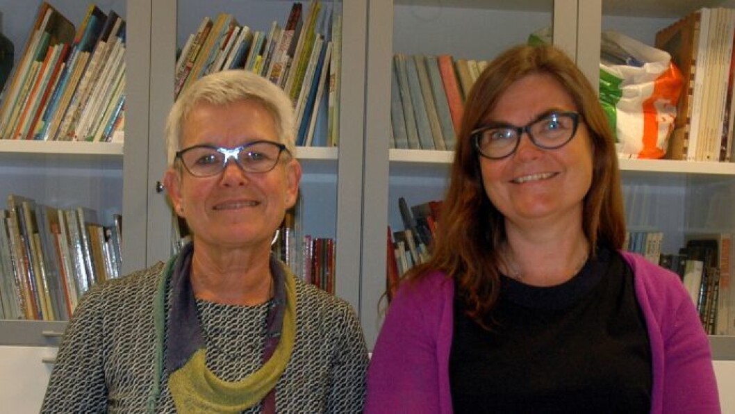 Dosent Ann Merete Otterstad (t.v.) og førsteamanuensis Tove Lafton ønsker å bidra til debatt om hva barnehagepedagogikk kan være. Foto: Kari Aamli, OsloMet Dosent Ann Merete Otterstad (t.v.) og førsteamanuensis Tove Lafton ønsker å bidra til debatt om hva barnehagepedagogikk kan være. Foto: Kari Aamli, OsloMet