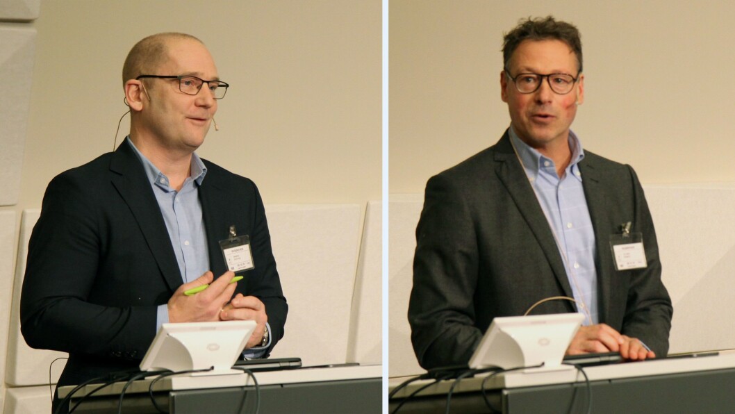 Steffen Handal (til venstre) er leder i Utdanningsforbundet. Han kommenterte rapporten som ble lagt fram i dag. Det samme gjorde leder i barnehagestiftelsen Kanvas, Robert Ullmann. Steffen Handal (til venstre) er leder i Utdanningsforbundet. Han kommenterte rapporten som ble lagt fram i dag. Det samme gjorde leder i barnehagestiftelsen Kanvas, Robert Ullmann.