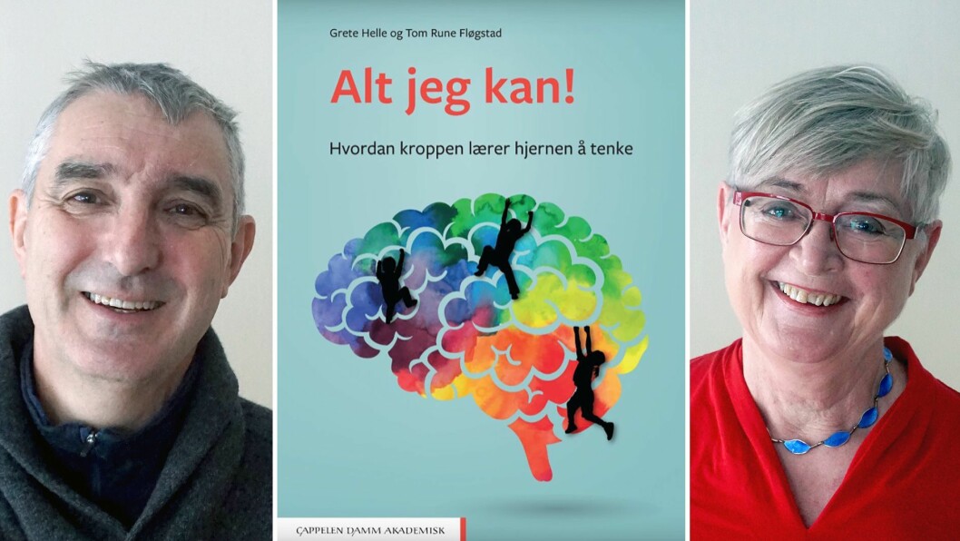 Tom Rune Fløgstad og Grete Helle har skrevet en bok som setter nyere hjerneforskning rett inn i praksisen i barnehagen.