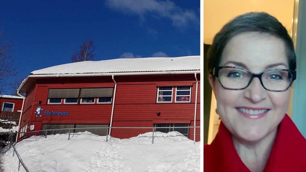 I over ti år har Tone Holme vært daglig leder i Steinrøysa andelsbarnehage i Nittedal. Nå er hun i forhandlinger med Læringsverkstedet om overtagelse. I over ti år har Tone Holme vært daglig leder i Steinrøysa andelsbarnehage i Nittedal. Nå er hun i forhandlinger med Læringsverkstedet om overtagelse.