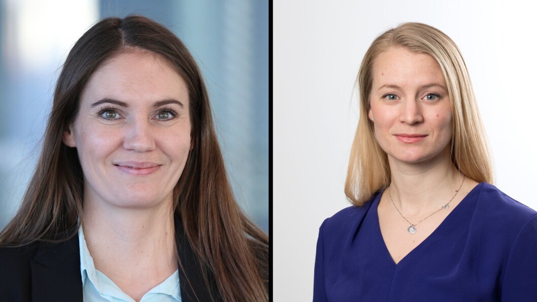 Julie Midtgarden Remen (til venstre) tar over jobben som statssekretær for Jan Tore Sanner etter Rikke Høistad Sjøberg. Julie Midtgarden Remen (til venstre) tar over jobben som statssekretær for Jan Tore Sanner etter Rikke Høistad Sjøberg.