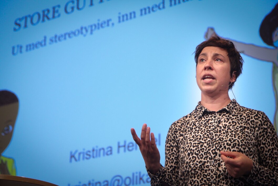 Kristina Henkel snakket på Nordiske Impulser. Kristina Henkel snakket på Nordiske Impulser.