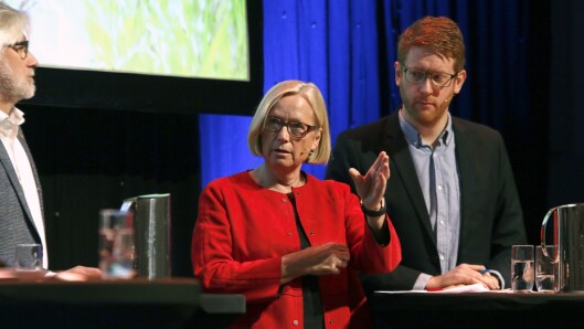 Marit Arnstad (Sp), Martin Henriksen (Ap). Marit Arnstad (Sp), Martin Henriksen (Ap).