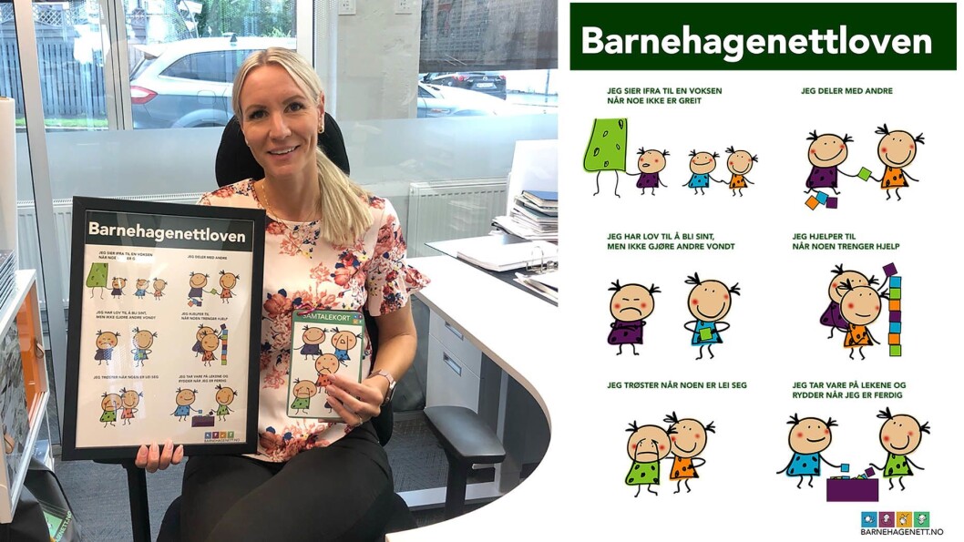 Prosjektleder Turi Dolve Lund i Barnehagenett har den siste tiden jobbet med å utarbeide ny handlingsplan mot mobbing - og en egen mobbelov. Prosjektleder Turi Dolve Lund i Barnehagenett har den siste tiden jobbet med å utarbeide ny handlingsplan mot mobbing - og en egen mobbelov.