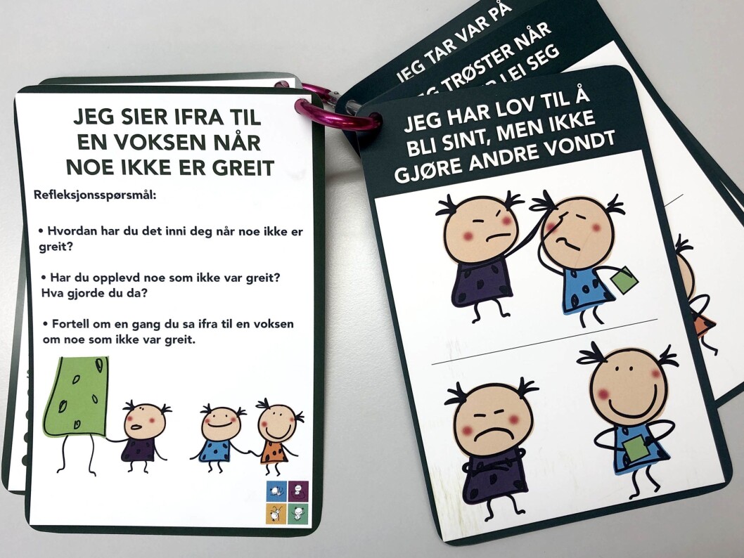Barnehagenett-loven er et godt utgangspunkt når de ansatte skal snakke med barna. Barnehagenett-loven er et godt utgangspunkt når de ansatte skal snakke med barna.