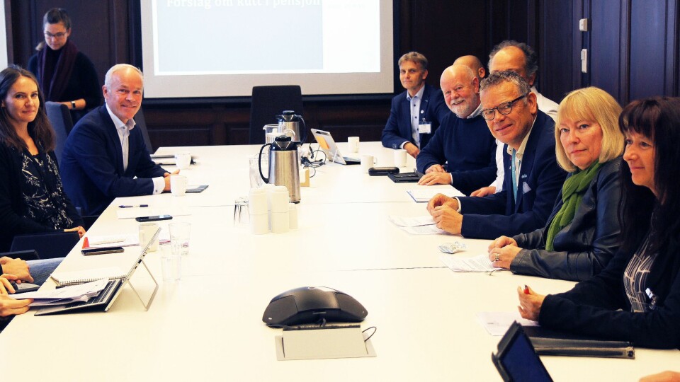 Fagforbundet, Utdanningsforbundet, Delta og PBL møtte statsråd Jan Tore Sanner onsdag morgen.
