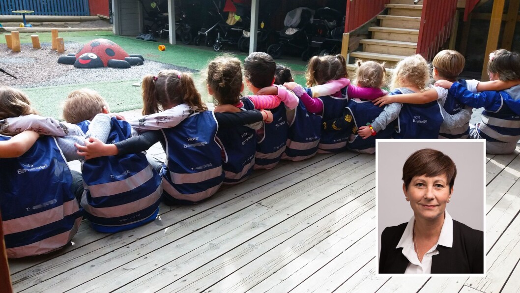– Når barnehagen er blitt så viktig for barn og familier som den er i dag, må vi også ha grunnleggende kunnskap om hva som fremmer psykisk helse i småbarnsalderen, sier Line Melvold, som er daglig leder i STYD kommunikasjon AS. Hun er utdannet barnehagelærer og har 20 år erfaring fra arbeid i barnehager. For tiden er hun prosjektleder for prosjektet «Psykisk helsefremmende barnehager». – Når barnehagen er blitt så viktig for barn og familier som den er i dag, må vi også ha grunnleggende kunnskap om hva som fremmer psykisk helse i småbarnsalderen, sier Line Melvold, som er daglig leder i STYD kommunikasjon AS. Hun er utdannet barnehagelærer og har 20 år erfaring fra arbeid i barnehager. For tiden er hun prosjektleder for prosjektet «Psykisk helsefremmende barnehager».