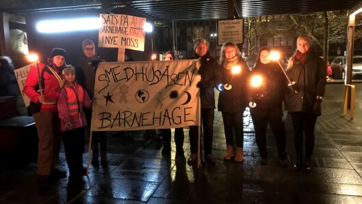 Smedhusåsen barnehage var også representert. Smedhusåsen barnehage var også representert.