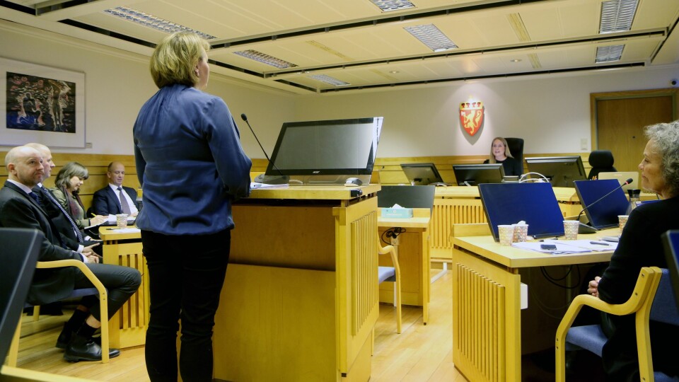 To dager var satt av til å forhandle om Gnist Trøa skal få fortsette å holde åpent etter 1. mars eller ikke. Her er det May Liss Tobiassen, direktør for Nasjonalt kunnskapssenter for barnehager, som forklarer seg for retten.