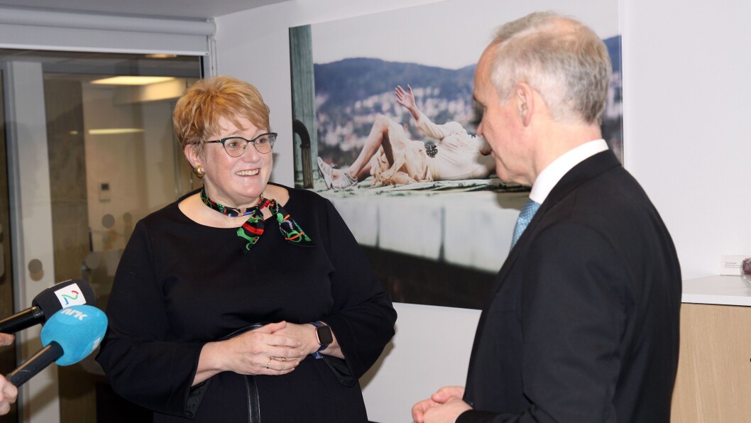 I dag overtok Trine Skei Grande (V) som kunnskapsminister etter Jan Tore Sanner (H). I dag overtok Trine Skei Grande (V) som kunnskapsminister etter Jan Tore Sanner (H).