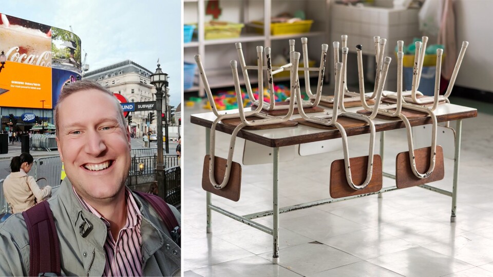 Kim Aleksander Mo er barnehagelærer og gründer i Ped Opp Vestfold.
