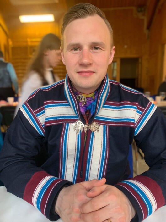 Johan Eivind Gaup, Samisk barnehagelærerstudent, Sámi allaskuvla/ Samisk høgskole. Johan Eivind Gaup, Samisk barnehagelærerstudent, Sámi allaskuvla/ Samisk høgskole.