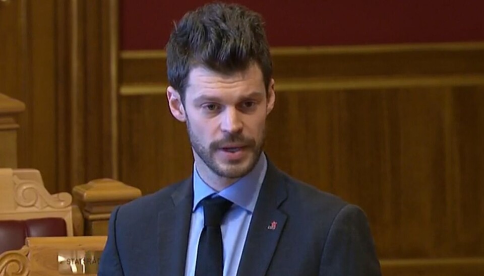 Bjørnar Moxnes har kommet med et representantforslag.