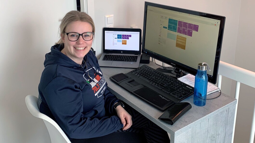 Marianne Amundsen Bergrud ledet i dag webinar for 1600 deltakere i PBL Mentor HMS - fra hjemmekontoret. Marianne Amundsen Bergrud ledet i dag webinar for 1600 deltakere i PBL Mentor HMS - fra hjemmekontoret.
