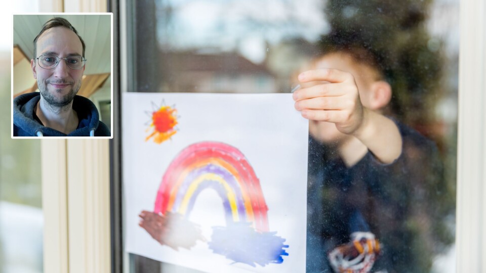 - Jeg trenger ikke si mer til min datter på to år enn at «alt blir bra», og at hun får møte K, A og L igjen, og de andre i barnehagen. Det holder. Dette håpet vil pappa tenne i toåringen, skriver Hans Eskil Vigdel.