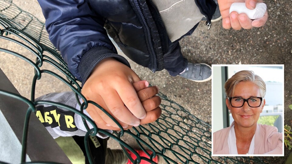 «Jeg tenker mye på hva slags tilpasninger barna ser at vi gjør, og eventuelt ikke gjør, i denne pandemiperioden. Gir det mening, det vi gjør? Er det håndterbart og begripelig for barna alt det som skjer, og evner vi å forklare det på en slik måte at de forstår?» skriver Line Melvold.