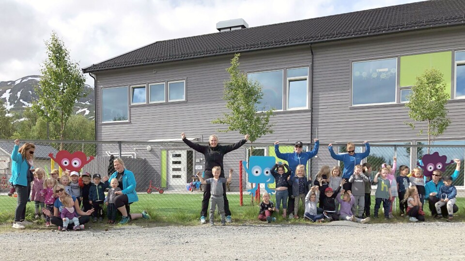 Læringsverkstedet Løvåsen barnehage var en av fem finalister til Årets barnehage 2020.
