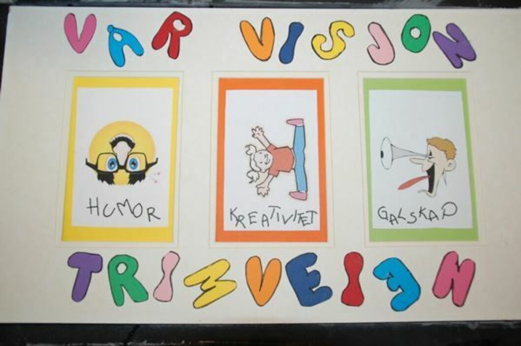 Det er mye humor, kreativitet og galskap i barnehagen, selv om økonomien er anstrengt, ifølge lederen. Det er mye humor, kreativitet og galskap i barnehagen, selv om økonomien er anstrengt, ifølge lederen.