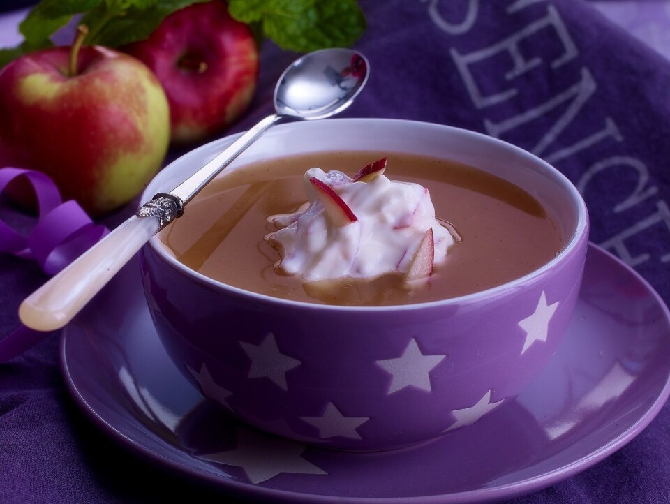 Bilde: Eplesuppe