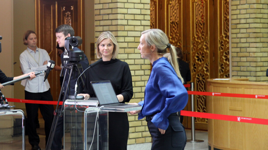 Kunnskapsminister Guri Melby og regjeringen foreslår å kutte i pensjonspåslaget til private barnehager. Kunnskapsminister Guri Melby og regjeringen foreslår å kutte i pensjonspåslaget til private barnehager.