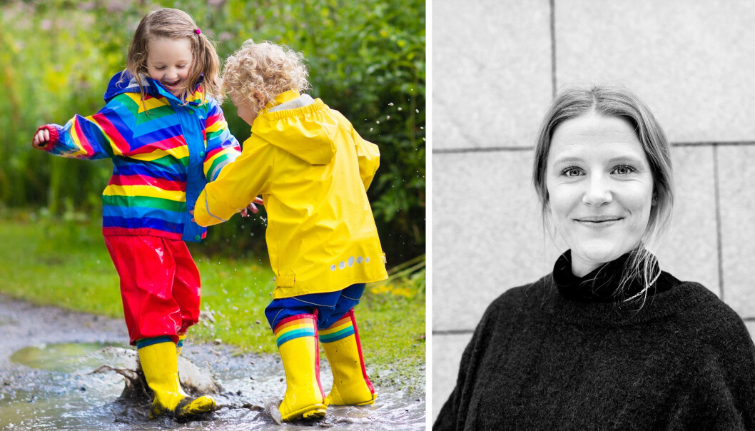 – Det er på høy tid at de lekne ansatte i barnehagen blir løftet frem, sier Birgitte Fjørtoft. – Det er på høy tid at de lekne ansatte i barnehagen blir løftet frem, sier Birgitte Fjørtoft.