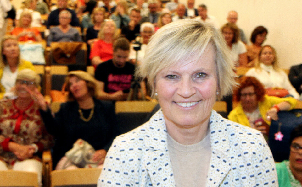 Norlandia-leder Kristin Voldsnes er talsperson når Norlandia, Espira og FUS tar ut søksmål mot over hundre kommuner og staten.