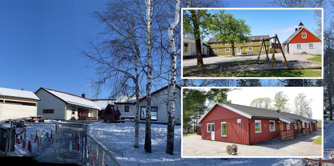 Fra og med august og det neste barnehageåret skal bemanningen økes i Semsbyen barnehage (nederst til høyre), Knapløkka barnehage (øverst til høyre) og Brekkeåsen barnehage i Tønsberg. Fra og med august og det neste barnehageåret skal bemanningen økes i Semsbyen barnehage (nederst til høyre), Knapløkka barnehage (øverst til høyre) og Brekkeåsen barnehage i Tønsberg.