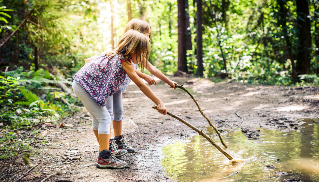 «I naturen finner man utfordringer som er passelig for alle», skriver artikkelforfatteren. «I naturen finner man utfordringer som er passelig for alle», skriver artikkelforfatteren.
