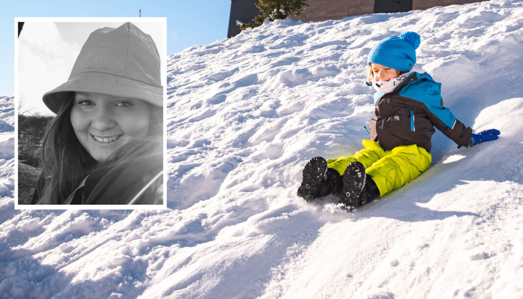 «Det kan være skummelt for mange å sette ut i risikofylt lek i begynnelsen. Litt som å stå på slalåm for første gang. De aller fleste holder igjen i begynnelsen fordi de er usikre på hva de møter» skriver artikkelforfatteren. «Det kan være skummelt for mange å sette ut i risikofylt lek i begynnelsen. Litt som å stå på slalåm for første gang. De aller fleste holder igjen i begynnelsen fordi de er usikre på hva de møter» skriver artikkelforfatteren.
