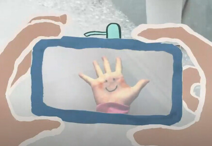 Samarbeid mellom kunstner, forsker og barnehagebarn resulterte i film om håndvask