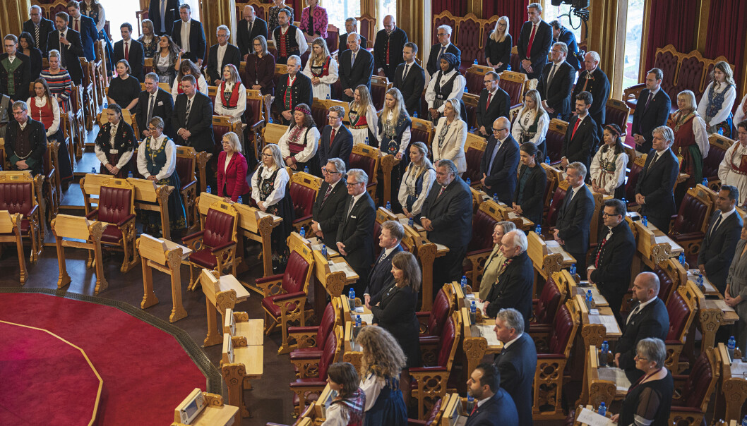 Stortinget ble høytidelig åpnet denne uken. Stortinget ble høytidelig åpnet denne uken.