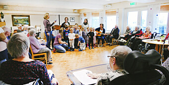 Kjempeprosjekt skal forene barn og eldre med sang