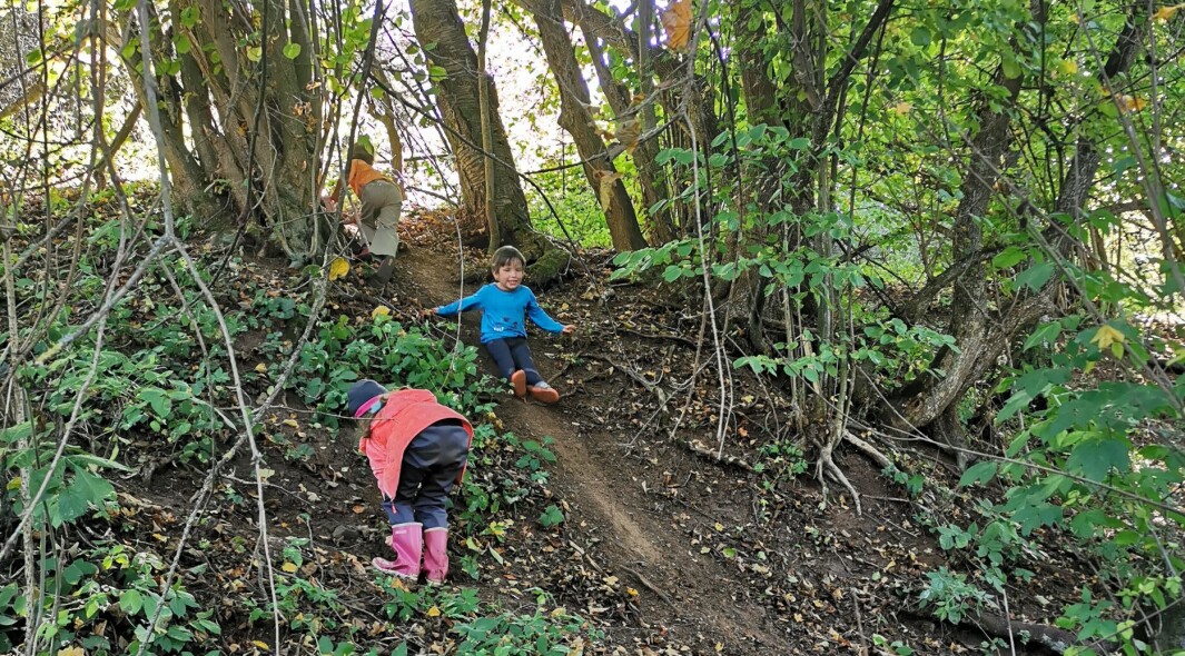 <span class=" italic" data-lab-italic_desktop="italic">– Barna leker og lærer i skogen og i andre naturlige omgivelser – uansett vær, forteller lederen i Studánka, en av flere «forest kindergartens» som finnes i Tsjekkia.</span> <span class=" italic" data-lab-italic_desktop="italic">– Barna leker og lærer i skogen og i andre naturlige omgivelser – uansett vær, forteller lederen i Studánka, en av flere «forest kindergartens» som finnes i Tsjekkia.</span>