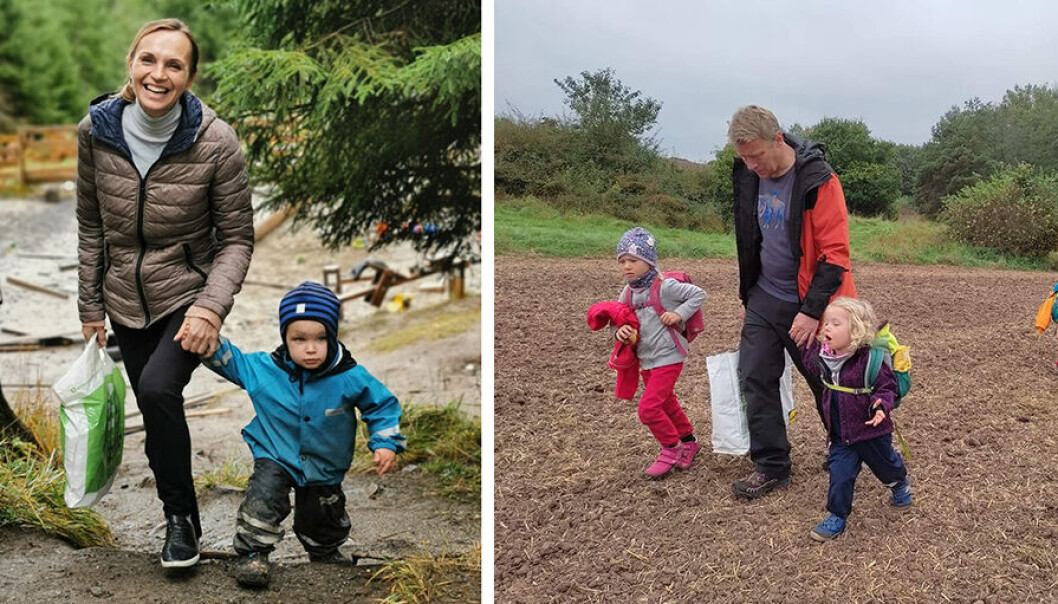 Her er Sandra Černá på besøk i Småtjern naturbarnehage, mens Jørgen Kjørven er på besøk i LMŠ Studánka. Her er Sandra Černá på besøk i Småtjern naturbarnehage, mens Jørgen Kjørven er på besøk i LMŠ Studánka.