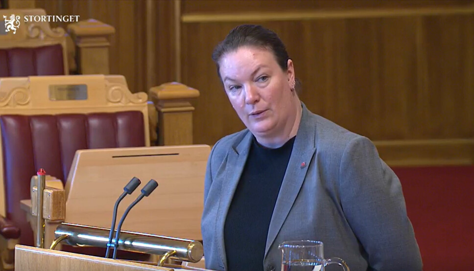 Rødt-representant Hege Bae Nyholt har barnehagebakgrunn, og etterlyste oppfølging av ambisjonene i Hurdalsplattformen i sitt spørsmål til kunnskapsministeren og den påfølgende replikkutvekslingen.