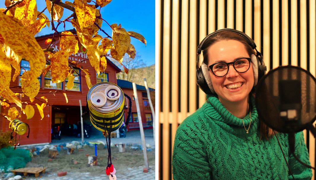 Kristin Twist er fagkoordinator ved Norlandia Skyttelveien barnehage i Drammen, og gikk på lufta med PedPod i april.