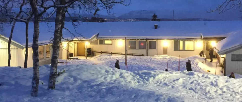 Kvaløysletta barnehage er en av to i Tromsø som nå foreslås nedlagt.