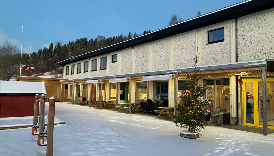 Finneidfjord barnehage har 42 plasser, og er en av de seks barnehagene i Hemnes kommune som nå får kjøkkenassistent.