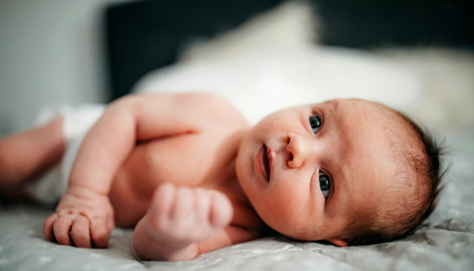 Tallet på nyfødte økte for første gang på flere år i Norge.