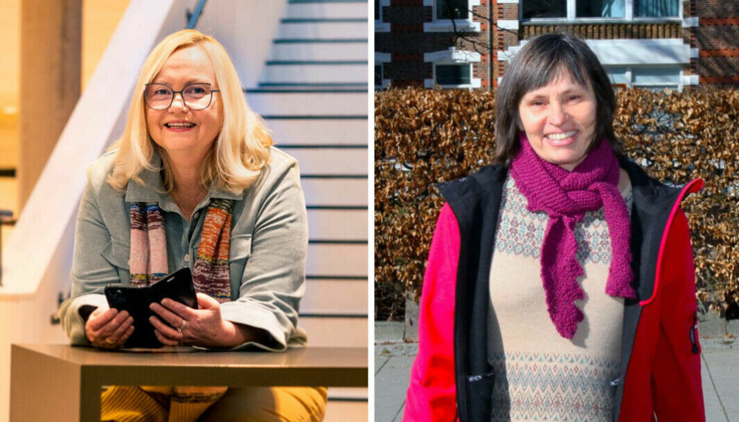 Elin Eriksen Ødegaard (venstre) er professor ved HVL og leder forskningssenteret BARNkunne. Elin Reikerås leder forskningssenteret FILIORUM og er professor ved UiS. Elin Eriksen Ødegaard (venstre) er professor ved HVL og leder forskningssenteret BARNkunne. Elin Reikerås leder forskningssenteret FILIORUM og er professor ved UiS.
